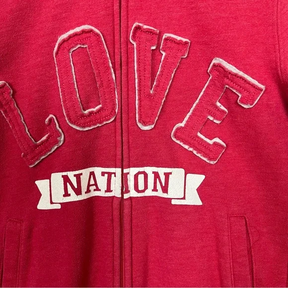 Reflex Love Nation Four Pocket Zip Up Sweater Sz S - Picture 5 of 16
